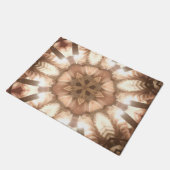 Deur Mat, laat het prettige kerstboomverlichting. Deurmat (Schuin)