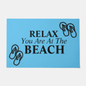Deur Mat Relax bij strand (Voorkant)