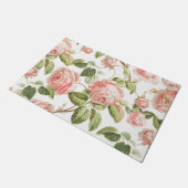 DEUR MAT:  ROZEN DEURMAT (Schuin)