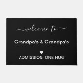 Deur Mat Welkom bij opa's (Voorkant)