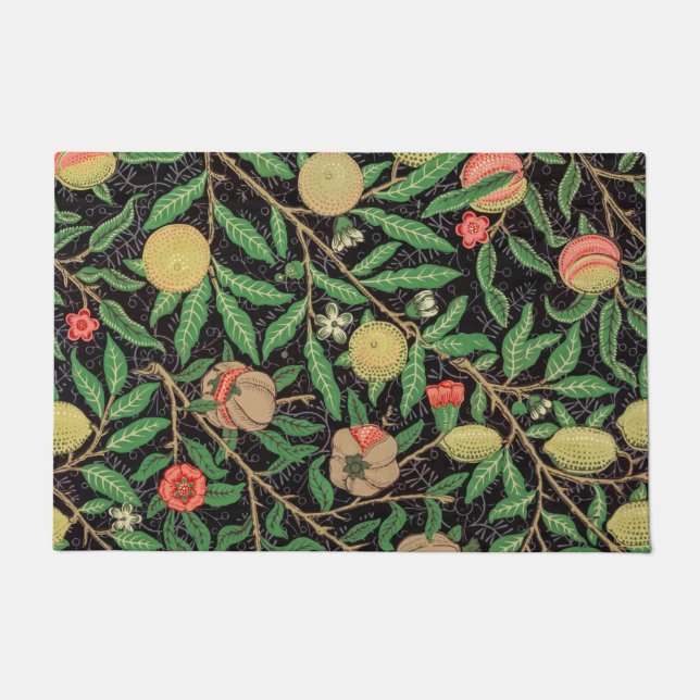 DEUR MAT : WILLIAM MORRIS : POMEGRANATEN (Voorkant)