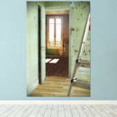 DEUR naar Duchamp Digital Realism Canvas 2 (Insitu (Houten vloer))