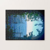 Deur naar het Ocean Mystical Fairy Tale Afbeelding Legpuzzel (Horizontaal)