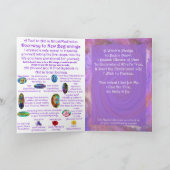 Deur naar Nieuwe Beginnen- Zegen en Uitleg Kaart (Binnen)