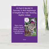 Deur naar nieuwe Beginningen- Zegen en Uitlegging Kaart (Achterkant)