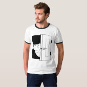 deur peep beginnend t-shirt (Voorkant volledig)