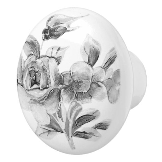 DEUR TREKT KERAMISCHE STIJL ONTWERP KERAMISCHE KNOP (Rechts)