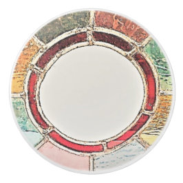 DEUR TREKT KERAMISCHE STIJL ONTWERP KNOP