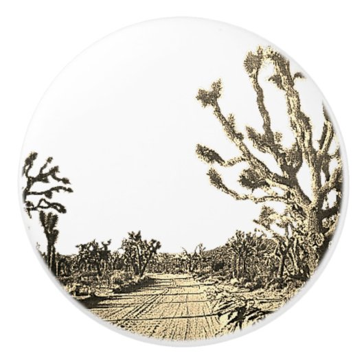 DEUR TREKT OPEN WEG ONTWERP KERAMISCHE KNOP (Voorkant)