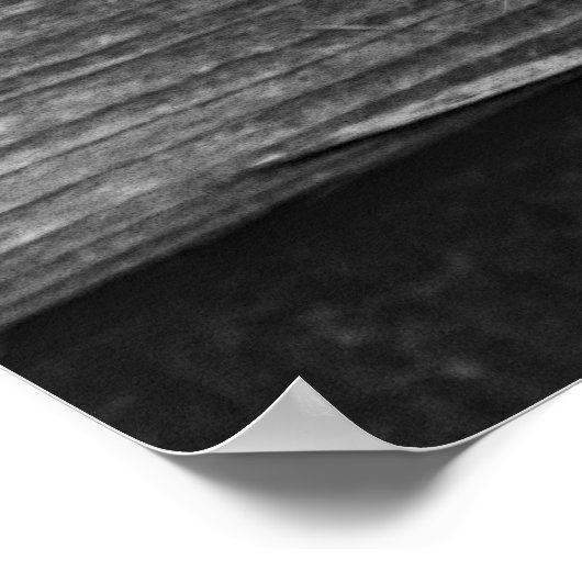 Deur van de oude schuur 4 poster (Hoek)