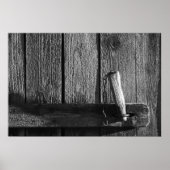 Deur van de oude schuur 9 poster (Voorkant)