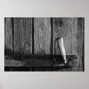 Deur van de oude schuur 9 poster