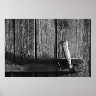 Deur van de oude schuur 9 poster