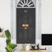 Deur van Downing Street 10 Poster (Thuiskantoor)