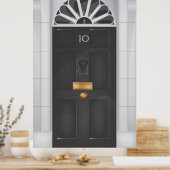 Deur van Downing Street 10 Poster (Keuken)