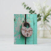  DEUR VOOR HET KLOPPEN BRIEFKAART (Staand voorkant)