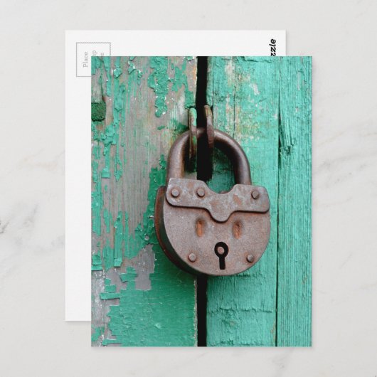  DEUR VOOR HET KLOPPEN BRIEFKAART (Voorkant / Achterkant)