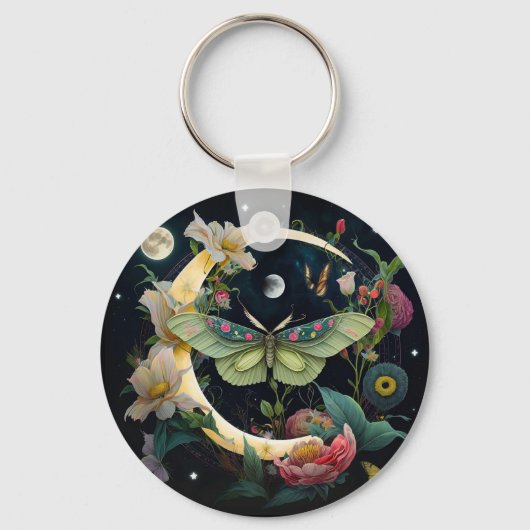 DEUR VOOR NACHTPAPILLON SLEUTELHANGER (Voorkant)