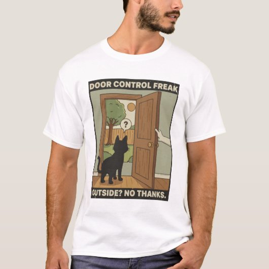 Deurbediening Freak T-shirt (Voorkant)