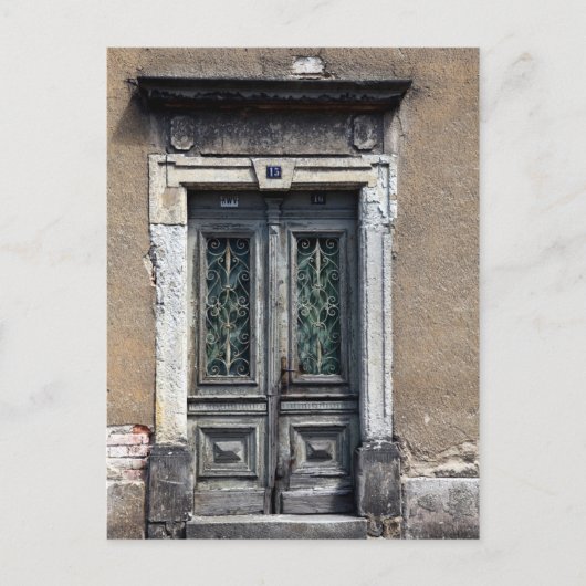 Deurdeur Briefkaart (Voorkant)