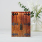 Deurdeur Briefkaart (Staand voorkant)