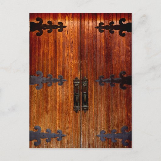 Deurdeur Briefkaart (Voorkant)