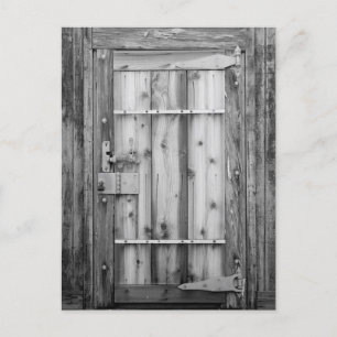 Deurdeur Briefkaart