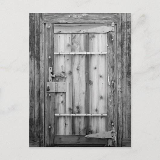 Deurdeur Briefkaart (Voorkant)