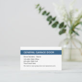 Deurdienst Visitekaartje (Staand voorkant)