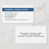 Deurdienst Visitekaartje (Voorkant / Achterkant)