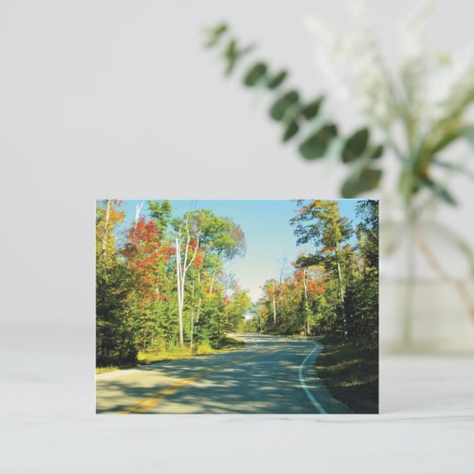 Deurdistrict Briefkaart (Staand voorkant)