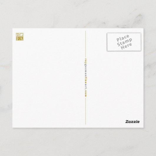 Deurdistrict Briefkaart (Achterkant)