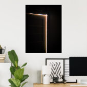Deuren Ajar licht Poster (Thuiskantoor)