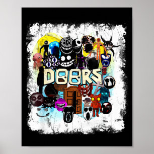Deuren Alle Entiteiten Nieuwe Deuren Game Voor Kin Poster