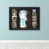 Deuren Canvas Afdruk (Insitu (Houten vloer))