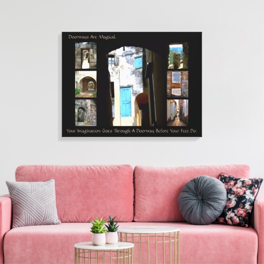 Deuren Canvas Afdruk (Insitu (Woonkamer))