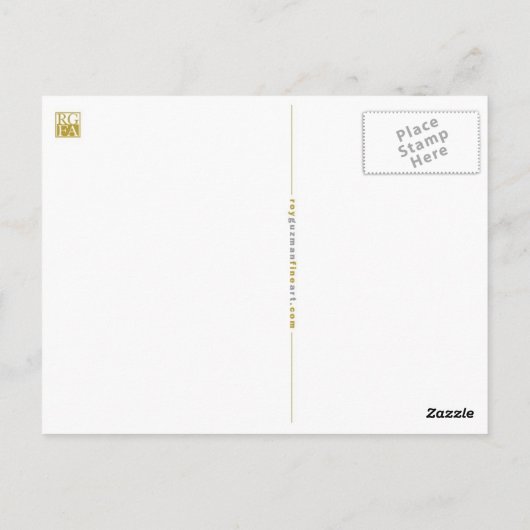 Deuren County Herfst Briefkaart (Achterkant)