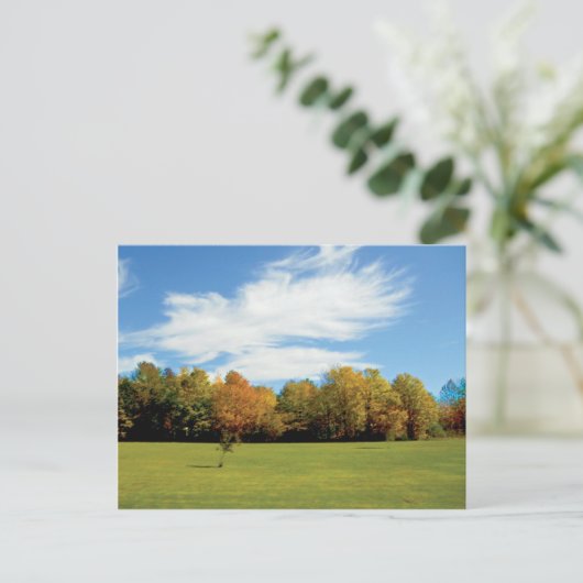 Deuren County Herfst Briefkaart (Staand voorkant)