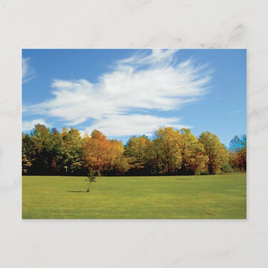 Deuren County Herfst Briefkaart (Voorkant)