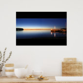 Deuren County Sunset Poster (Keuken)