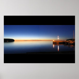 Deuren County Sunset Poster