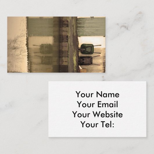 Deuren en Barrows Visitekaartje (Voorkant / Achterkant)