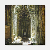 Deuren in Angkor Wat Cambodia Magnet (Voorkant)