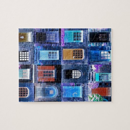 deuren legpuzzel (Horizontaal)