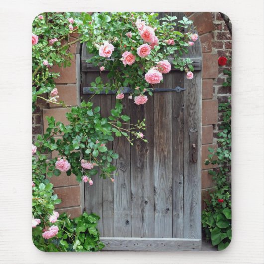 Deuren naar de geheime tuin muismat (Voorkant)