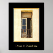 Deuren naar Nergens in Buenos Aires Poster (Voorkant)