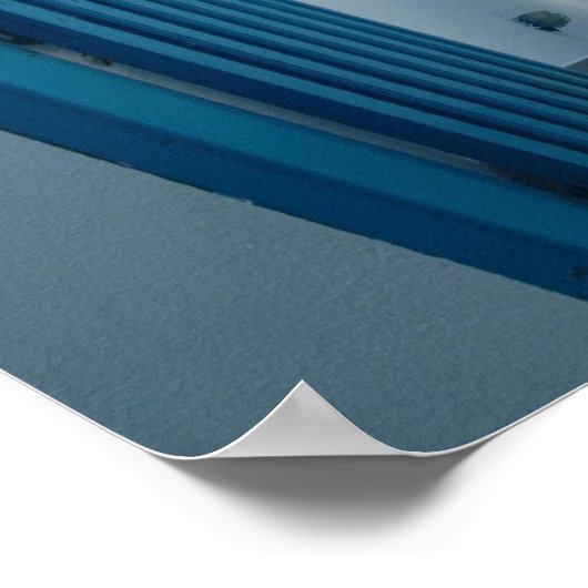 Deuren naar Santorini Poster (Hoek)