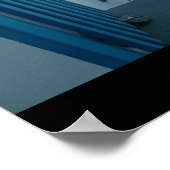 Deuren naar Santorini Poster (Hoek)