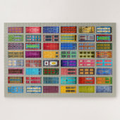 DEUREN OVER DE WERELD LEGPUZZEL (Horizontaal)