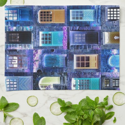 deuren theedoek (Gevouwen)